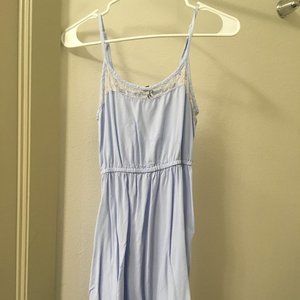 H&M Sky Blue Summer Dress Size 4